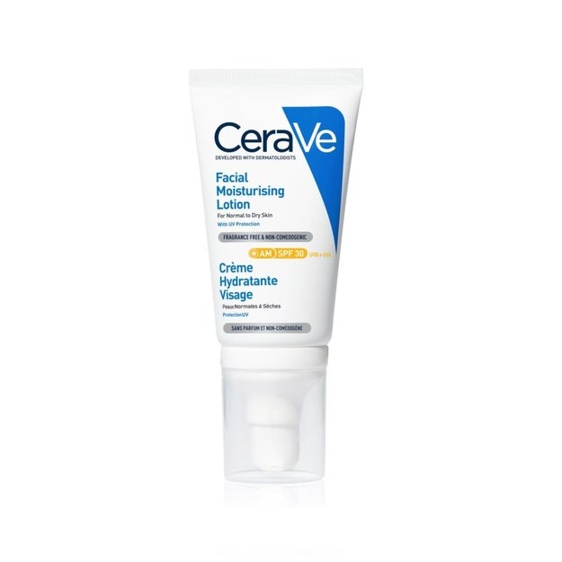 CeraVe Drėkinamasis veido kremas SPF30, 52 ml