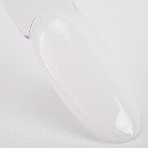 Bazinis sluoksnis manikiūrui Molly Nails Milky Builder Base Snow, 10 g 1