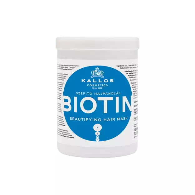 Kallos Biotin kaukė 1000 ml Kallos Biotin kaukė 1000 ml