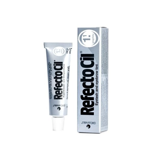 Ilgalaikiai blakstienų ir antakių dažai Refectocil 15 ml, 1.1 Graphite 1