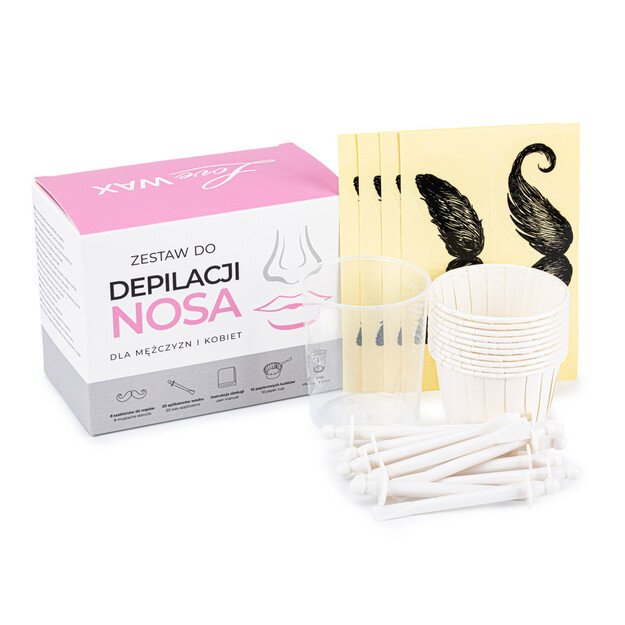 Nosies plaukų šalinimo rinkinys LoveWax Nosies plaukų šalinimo rinkinys LoveWax