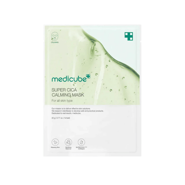 Medicube Super Cica Calming raminamoji veido kaukė, 22 g