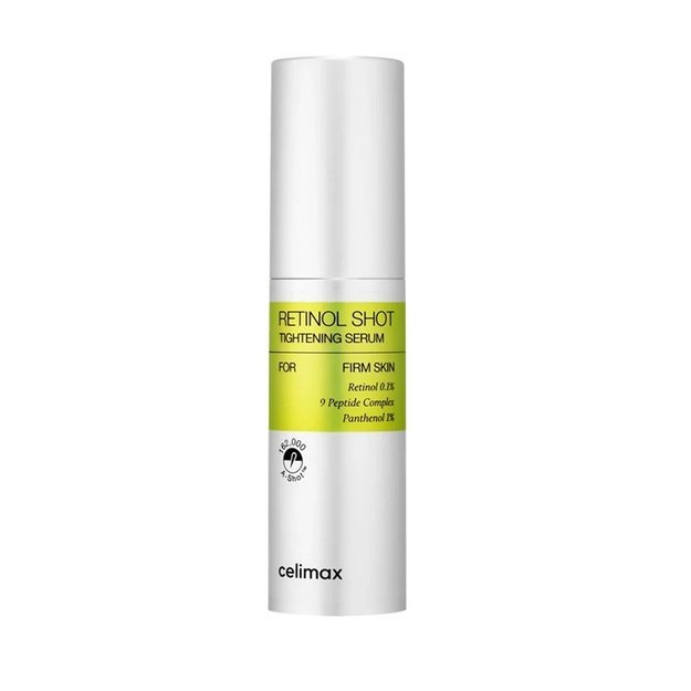 Celimax The Vita-A Retinol Shot stangrinamasis serumas su grynu vitaminu A, 30 ml