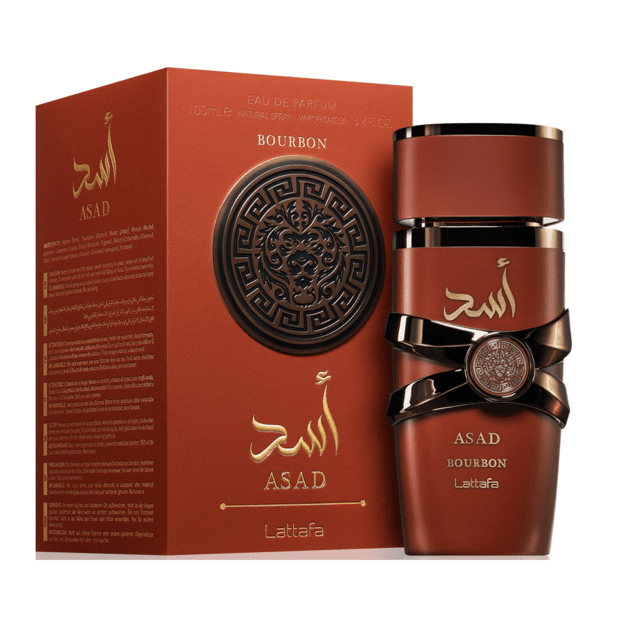Lattafa Asad Bourbon Eau de Parfum kvepalai vyrams 100 ml