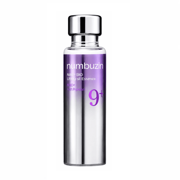 Numbuzin No.9 NAD+ Bio Lifting-Sil Essence – stangrinamoji veido esencija su NAD+ ir peptidais, 50 ml