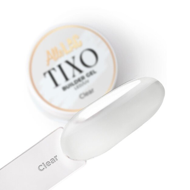 Statybinis gelis nagams AlleLac Tixo skaidrus Clear, 45 g 1 Statybinis gelis nagams AlleLac Tixo skaidrus Clear, 45 g 1