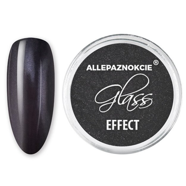 Stiklo efekto pudra nagų dekoravimui Glass Effect Nr. 12