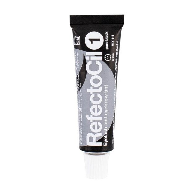 Ilgalaikiai blakstienų ir antakių dažai Refectocil 1 Pure Black, 15 ml