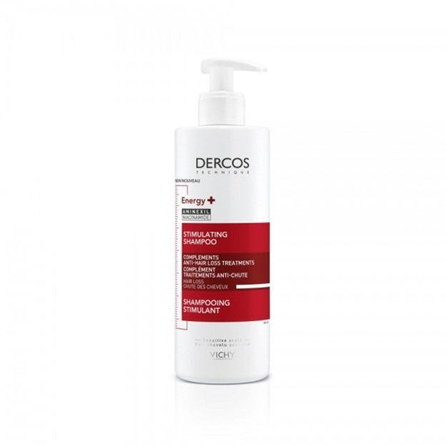 Vichy Dercos Energy+ stiprinamasis šampūnas nuo plaukų slinkimo, 400 ml
