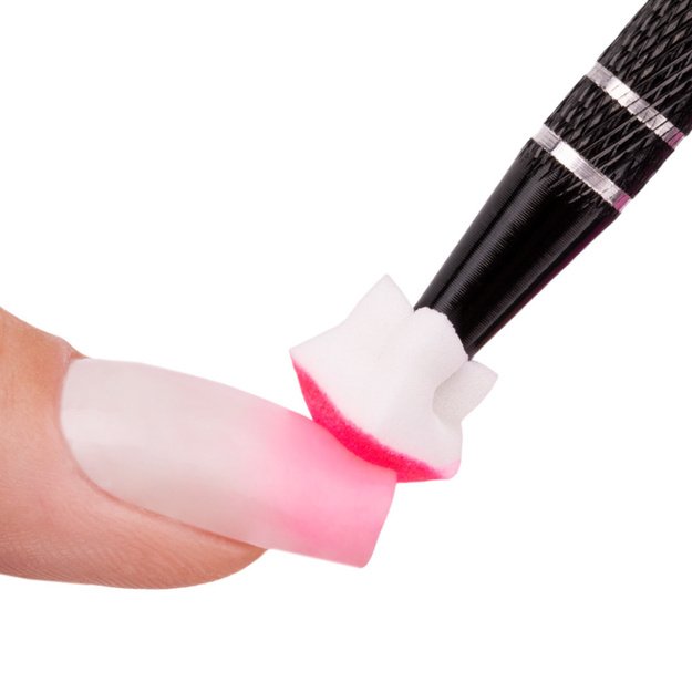 Molly Nails mini kempinėlių rinkinys ombre ir babyboomer dekoravimui, 50 vnt.