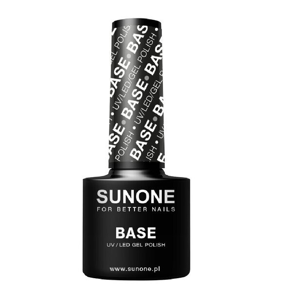 Gelinio nagų lako apatinis sluoksnis Sunone Base 5 g