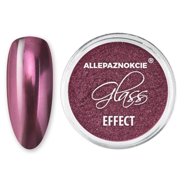 Stiklo efekto pudra nagų dekoravimui Glass Effect Nr. 4