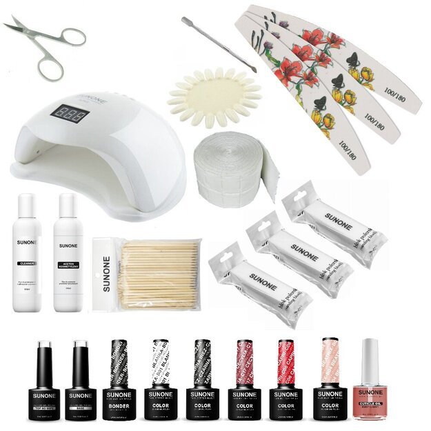 Rinkinys geliniam nagų lakavimui Sunone N14 Rinkinys geliniam nagų lakavimui Sunone N14