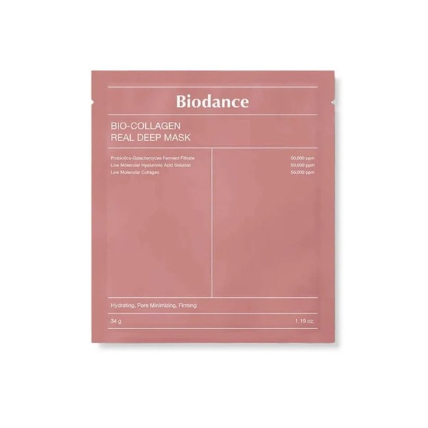 Biodance Bio-Collagen Real Deep veido kaukė, 34 g