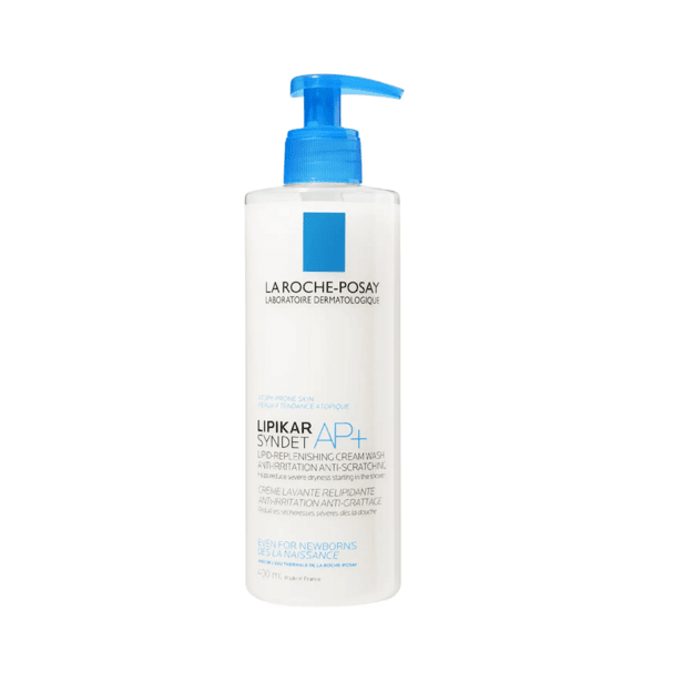 La Roche-Posay Lipikar Syndet AP+ prausiamasis kremas kūnui, 400 ml