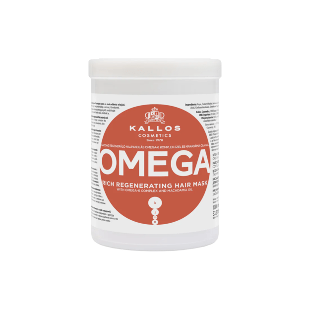 Kallos Omega kaukė 1000 ml Kallos Omega kaukė 1000 ml