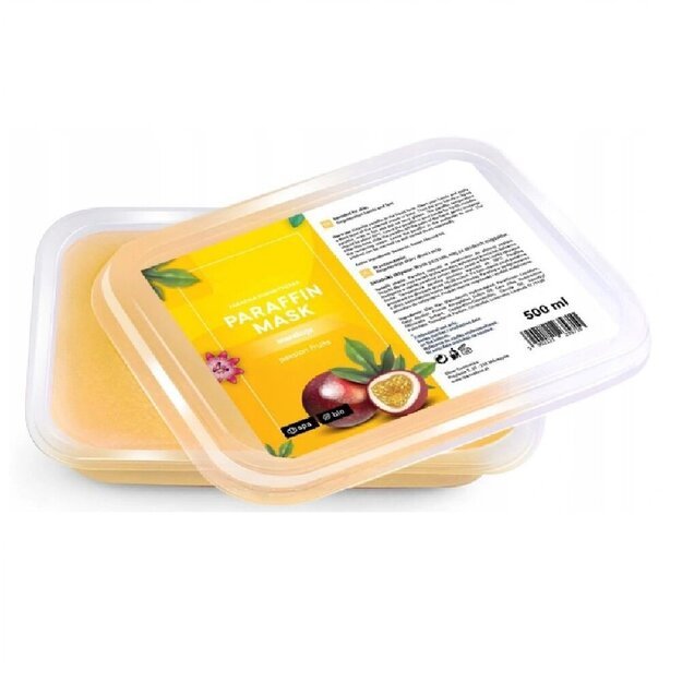 Kosmetinis parafinas rankų ir kojų procedūroms marakuja aromato 500 ml Kosmetinis parafinas rankų ir kojų procedūroms marakuja aromato 500 ml