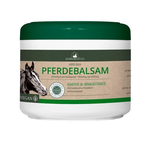 Arklių šaldantis balzamas kūnui Herbamedicus, 500 ml