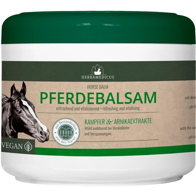 Arklių šaldantis balzamas kūnui Herbamedicus, 500 ml