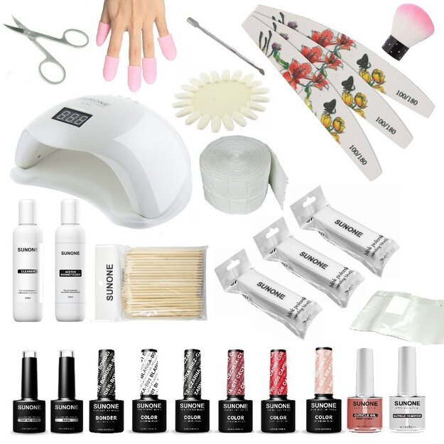 Rinkinys geliniam nagų lakavimui Sunone N15 Rinkinys geliniam nagų lakavimui Sunone N15