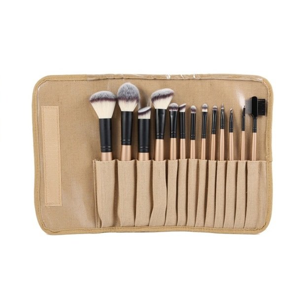 Makiažo šepetėliai 13 vnt Makiažo šepetėliai 13 vnt