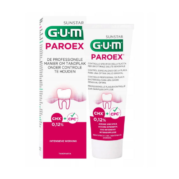 GUM Paroex 0,12% dantų pasta, 75 ml