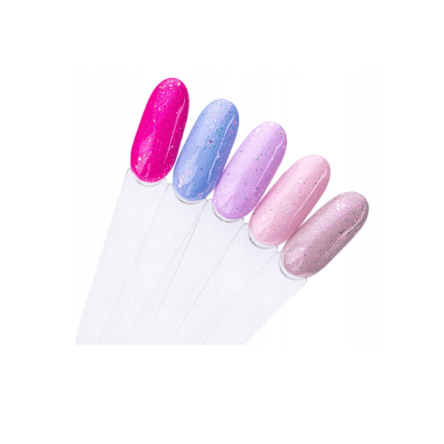 Molly Nails Top Diamond No Wipe Night Show viršutinis gelinio lako sluoksnis be lipnaus sluoksnio, 7 g 1