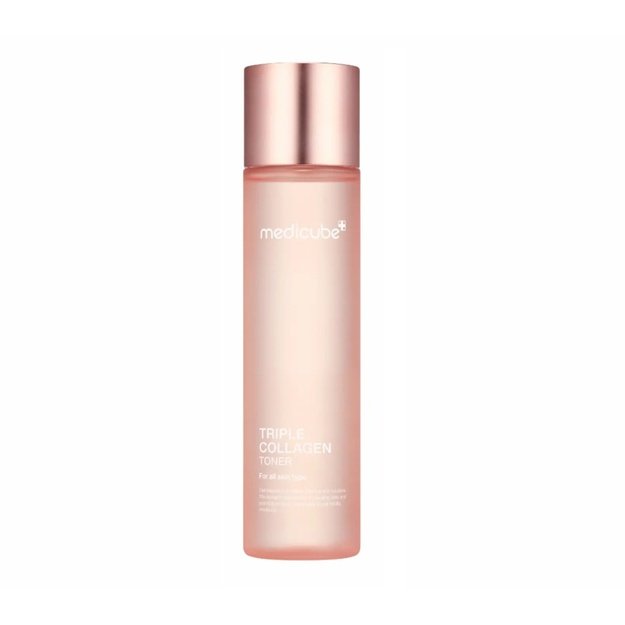 Medicube Renew Triple Collagen Toner 4.0 – stangrinamasis ir drėkinamasis veido tonikas, 140 ml