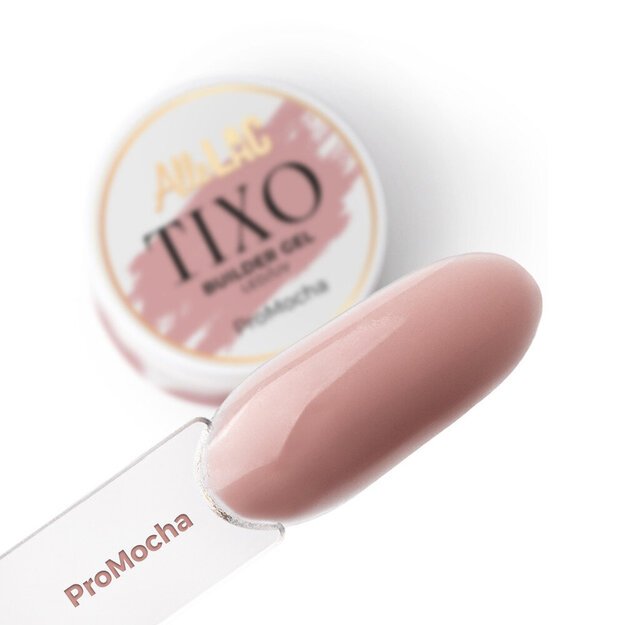 Statybinis gelis nagams AlleLac Tixo ProMocha, 45 g 1 Statybinis gelis nagams AlleLac Tixo ProMocha, 45 g 1