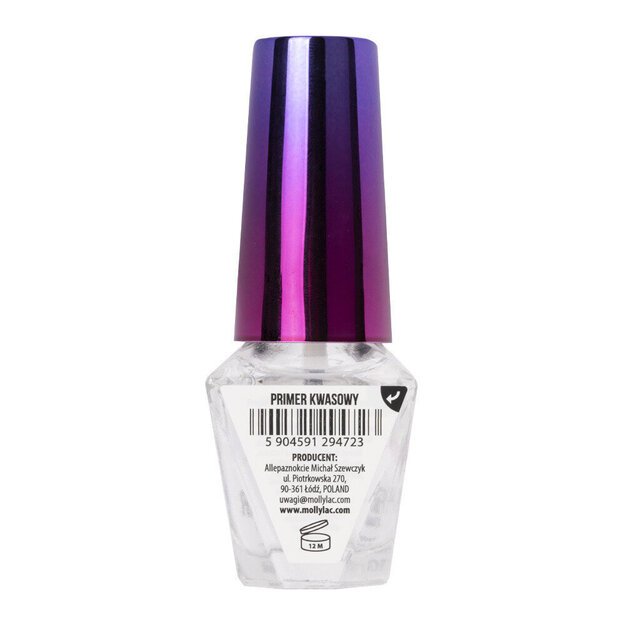 Rūgštinis nagų gruntas MolyLac Acid Primer, 10 ml 1