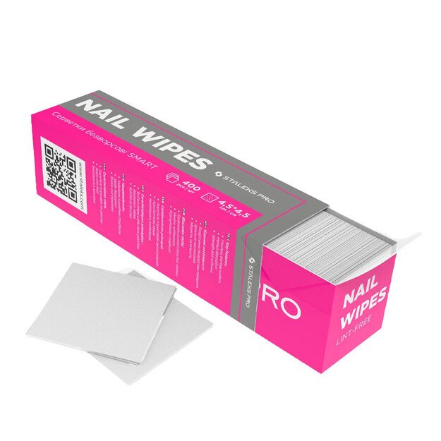 Beplaušės servetėlės Staleks Smart, 400 vnt