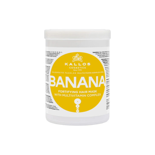 Kallos Banana kaukė 1000 ml Kallos Banana kaukė 1000 ml