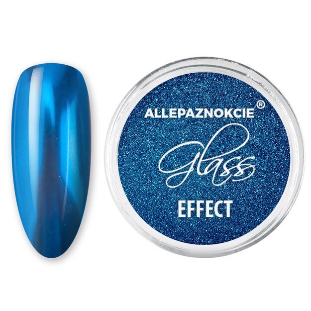 Stiklo efekto pudra nagų dekoravimui Glass Effect Nr. 8