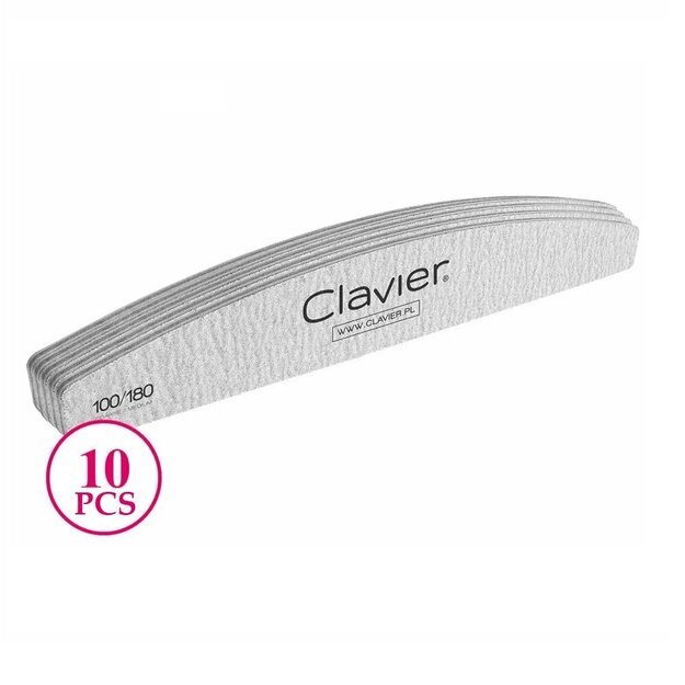 Dildžių nagams Clavier 100/180 rinkinys, 10 vnt 1