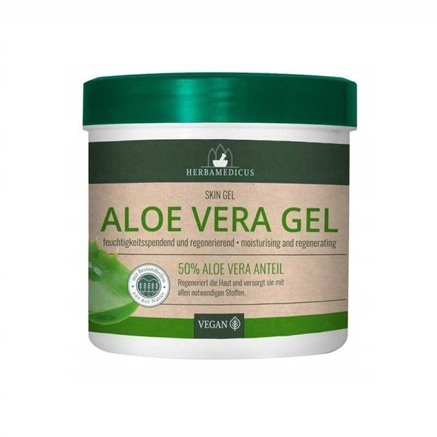 Kūno gelis Herbamedicus Aloe Vera, 250 ml Kūno gelis Herbamedicus Aloe Vera, 250 ml