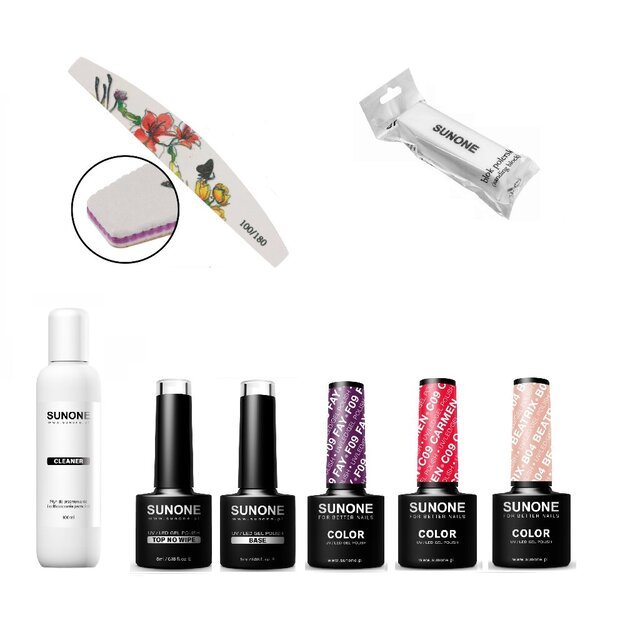 Rinkinys geliniam nagų lakavimui Sunone N06 Rinkinys geliniam nagų lakavimui Sunone N06