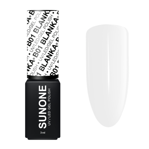 Ilgalaikis gelinis nagų lakas Sunone Mini B01, 3 ml