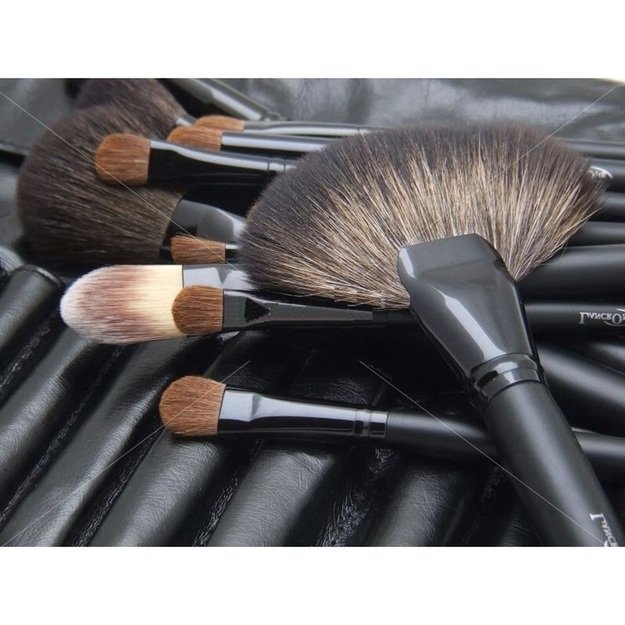 Makiažo šepetėliai 25 vnt 1 Makiažo šepetėliai 25 vnt 1