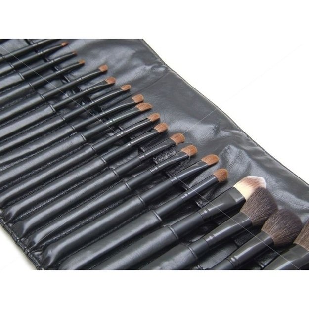 Makiažo šepetėliai 25 vnt 2 Makiažo šepetėliai 25 vnt 2