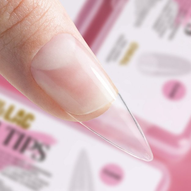 AlleLac Flexi Tips migdolo formos nagų priauginimo tipsai, 240 vnt 1