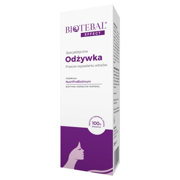 Kondicionierius nuo plaukų slinkimo Biotebal Effect, 200 ml