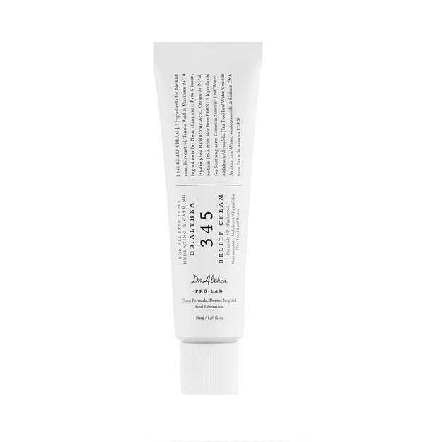 Dr.Althea 345 Relief Cream raminamasis veido kremas probleminei odai, 50 ml