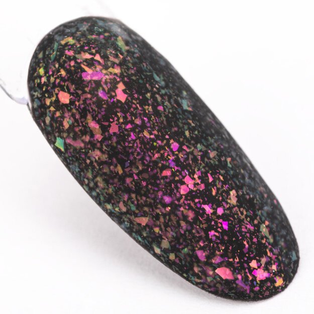Gelinio nagų lako viršutinis sluoksnis Molly Nails Princess Satin Top Fire, 10 g 1