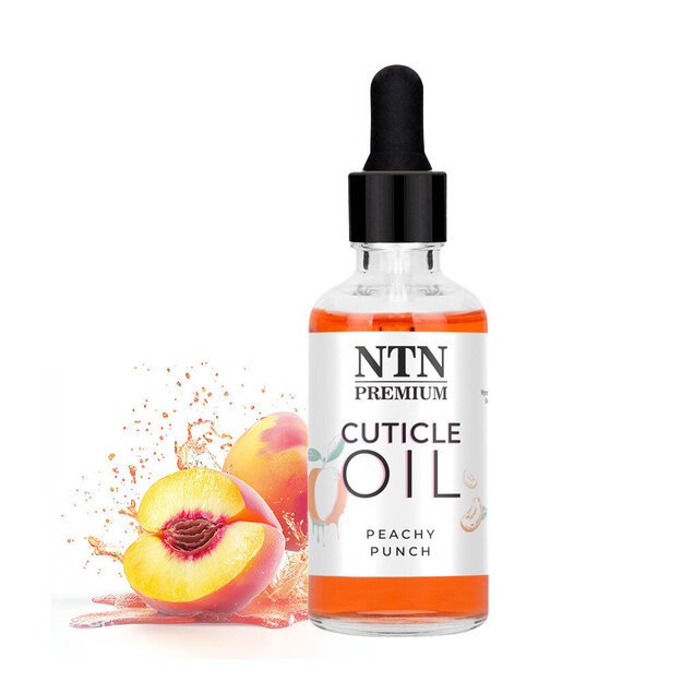 Nagų ir odelių aliejus persikų aromato NTN, 50 ml
