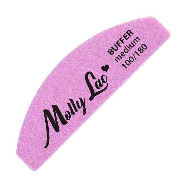 Poliruoklis nagams MollyLac 100/180, 10 vnt 1