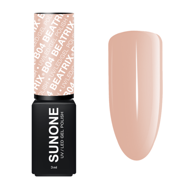 Ilgalaikis gelinis nagų lakas Sunone Mini B04, 3 ml