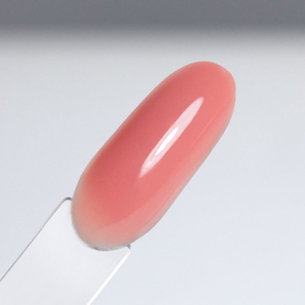 AlleLac Vibrant Coral Nr. 9 kaučiukinė bazė su spalva HEMA/Di-HEMA Free, 7 g 2