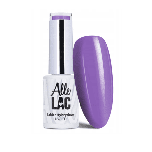 AlleLac Cosmic Love Nr. 153 Violetinis ametistas – gelinis nagų lakas, 5 g
