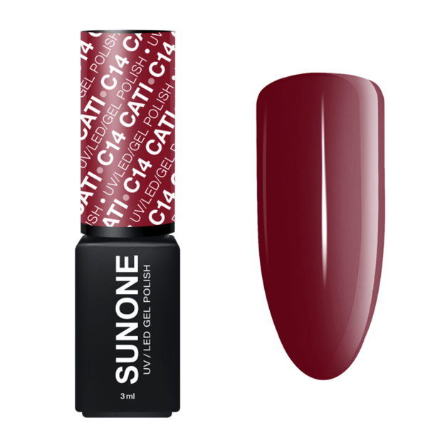 Ilgalaikis gelinis nagų lakas Sunone Mini C14, 3 ml