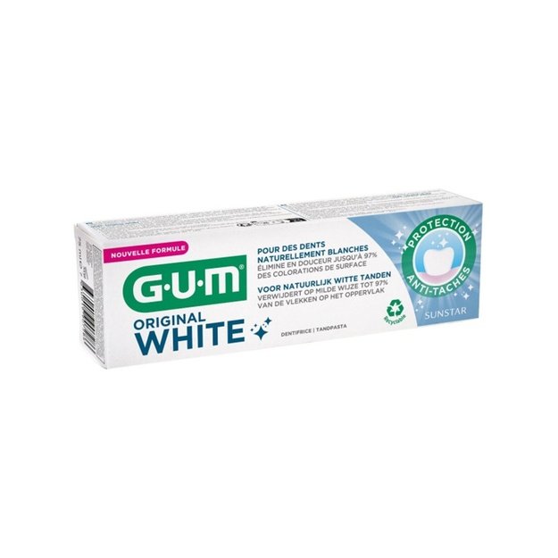GUM Original White balinamoji dantų pasta, 75 ml